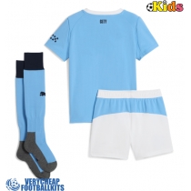Manchester City Replica Home Minikit 2025-26 Short Sleeve (+ pants)